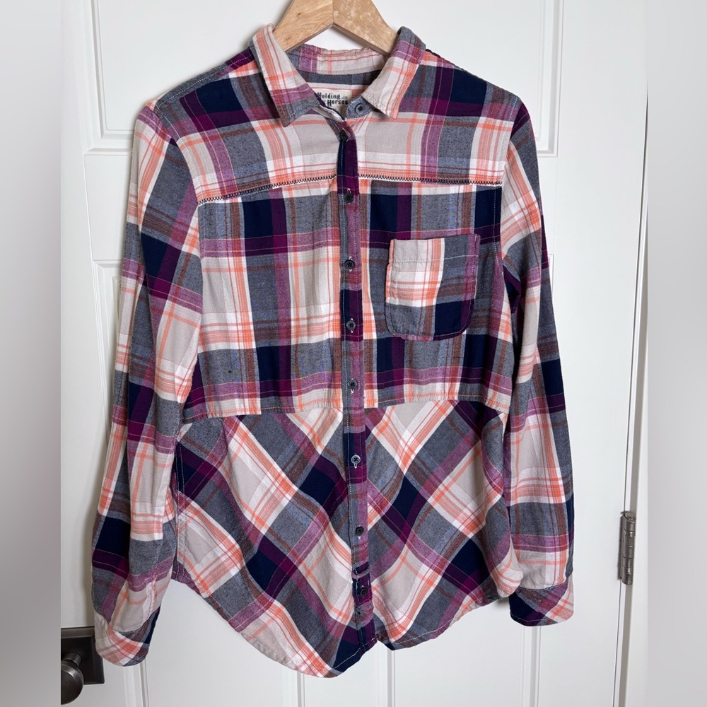Holding Horses (Anthropology) Button Down soft cotton Shirt